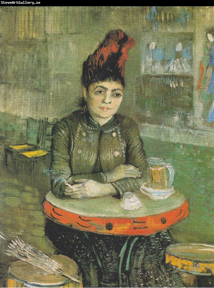 Vincent Van Gogh Agostina Segatori Sitting in the Cafe du Tambourin